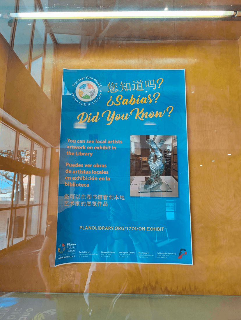 Haggard Library Multi-Lang Poster