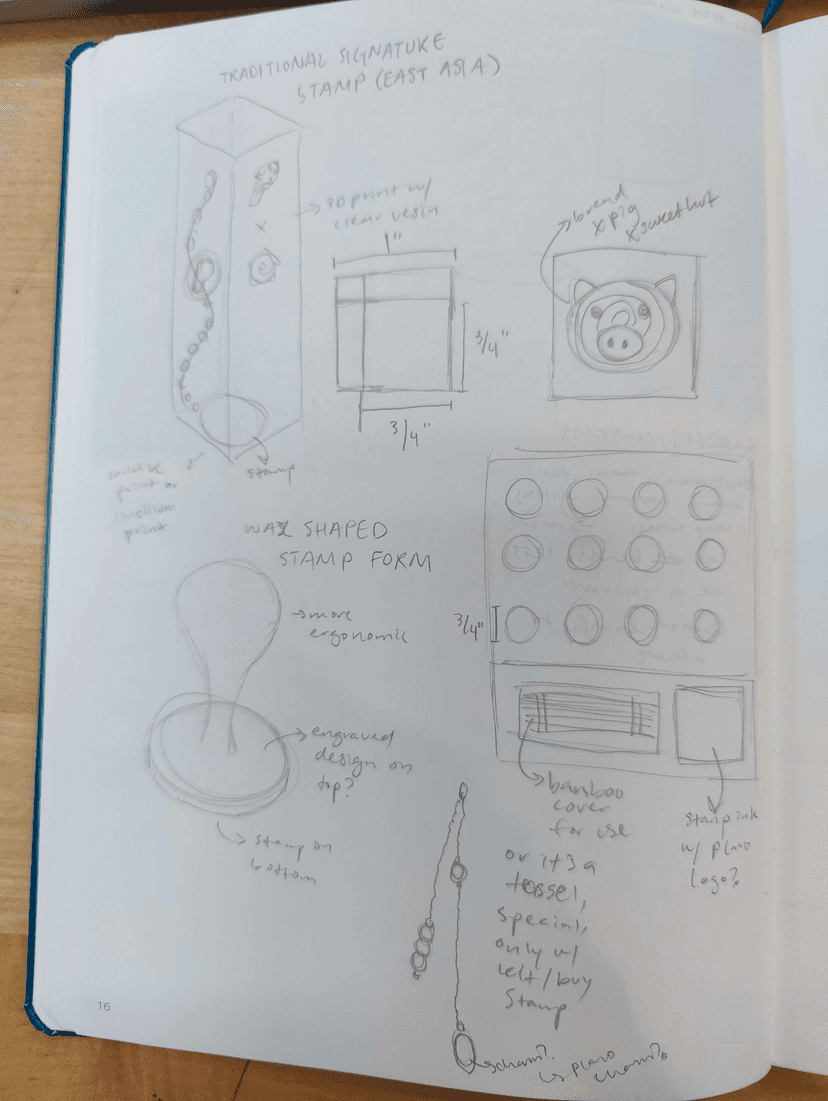 Stamps & Charms Sketches 1
