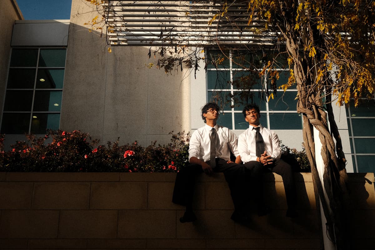 Photo of a girl on stairs