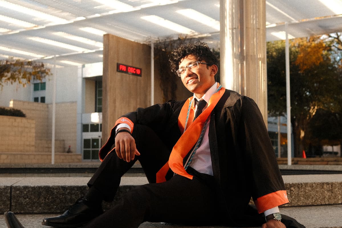 Photo of a girl on stairs