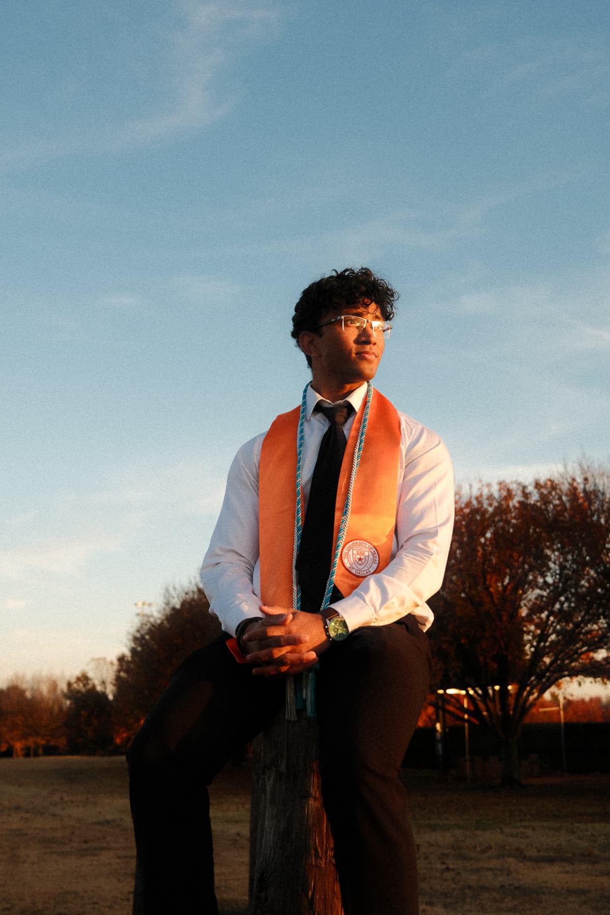 Photo of a girl on stairs