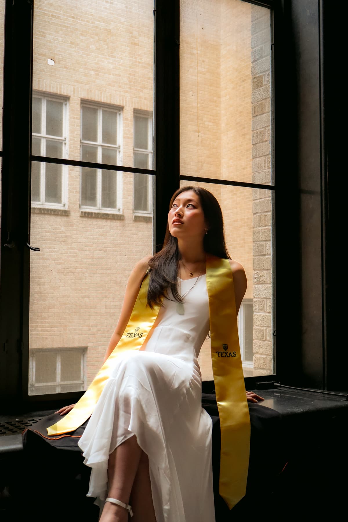 Photo of a girl on stairs