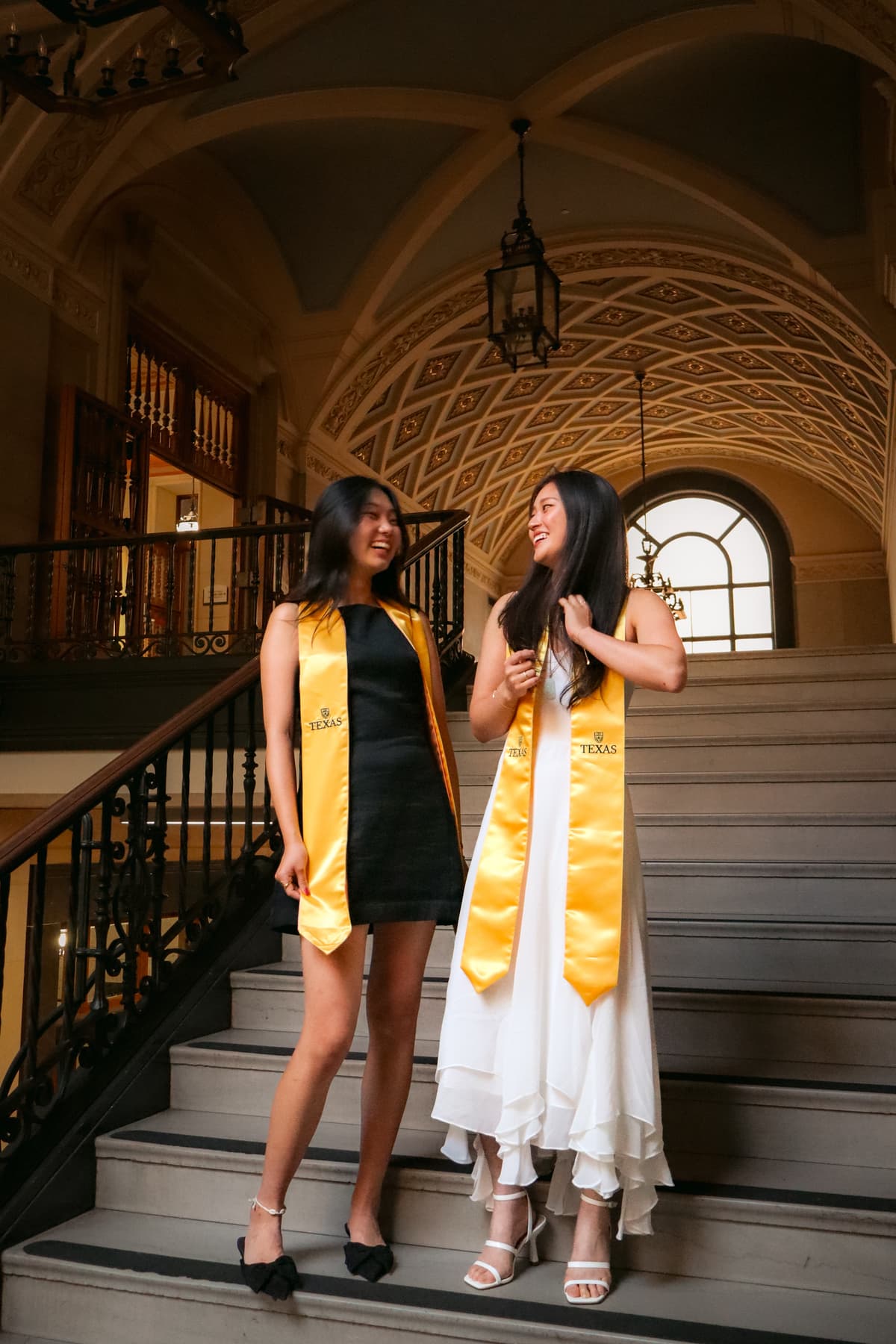 Photo of a girl on stairs