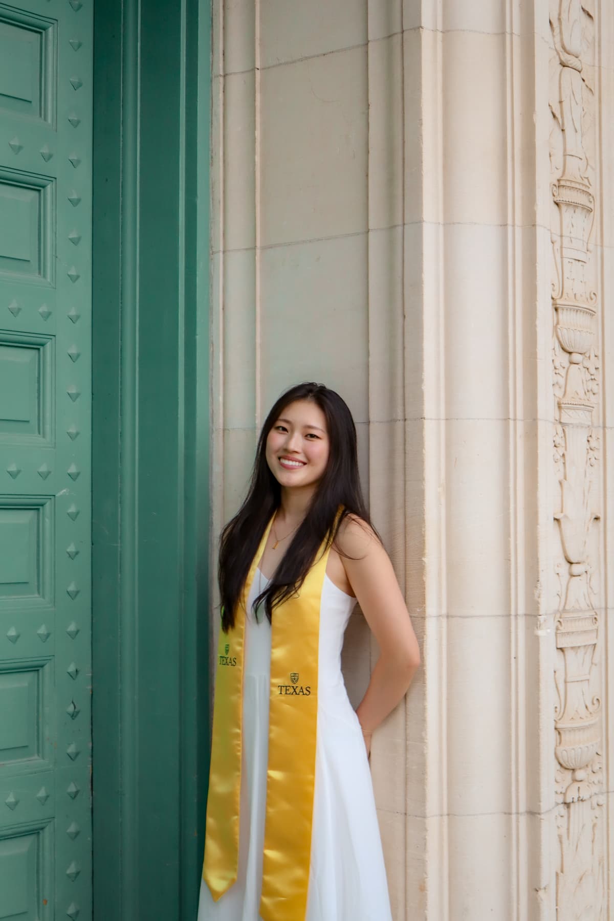 Photo of a girl on stairs