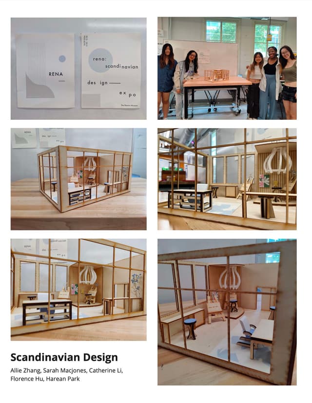 Scandinavian Inspired Art Studio