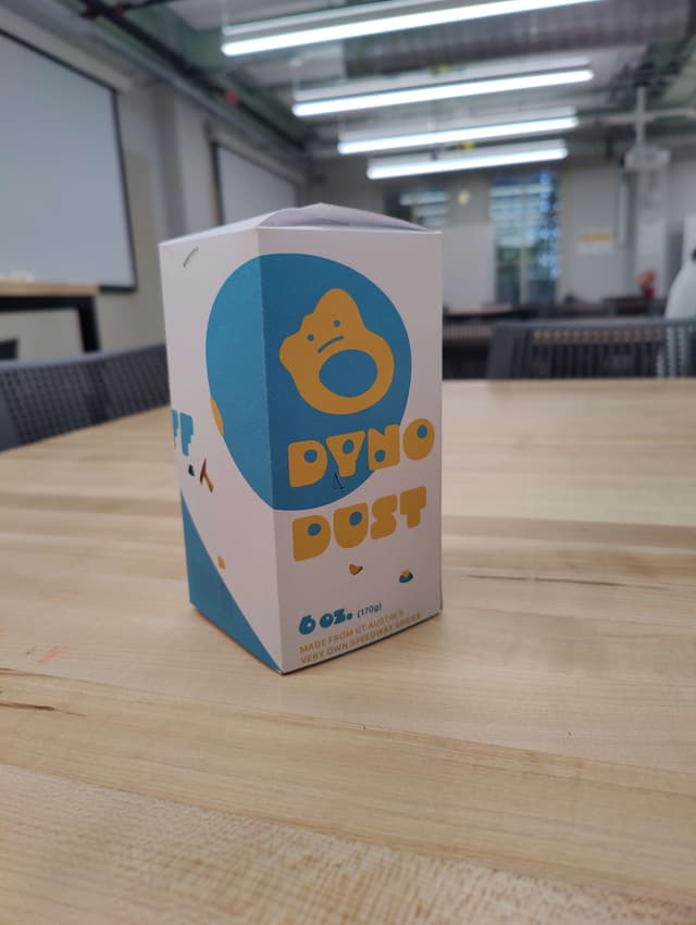 Dyno Dust Packaging design